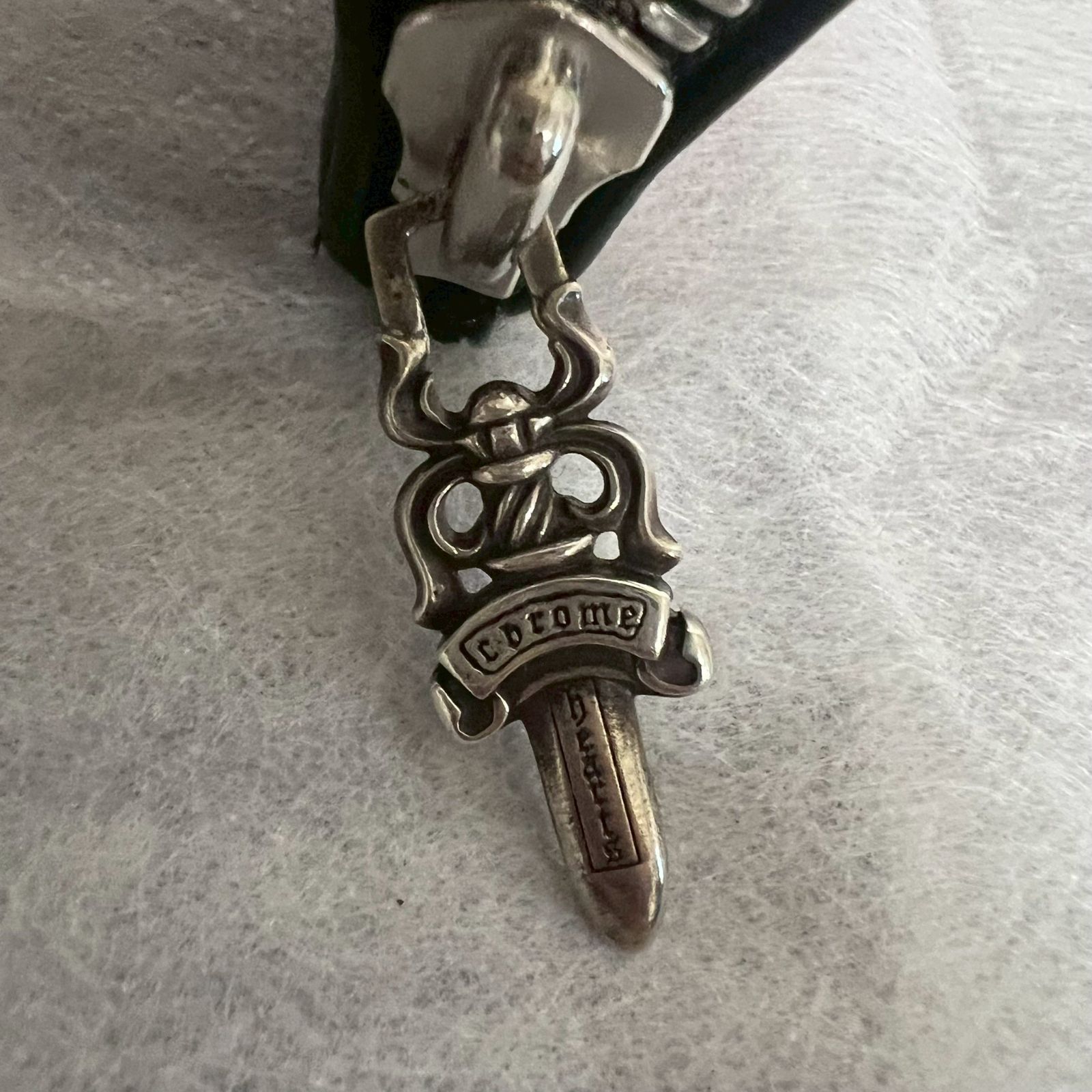 CHROME HEARTS MATTY BOY クロムハーツ マッティボーイ ダガー ジップ 