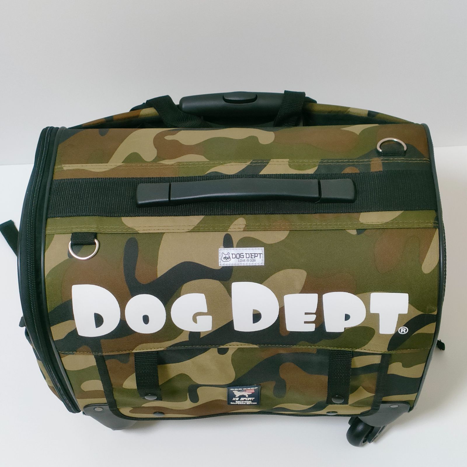 ☆ほぼ新品 DOGDEPT ドッグデプト キャリーケース コロコロ F55 - メルカリ