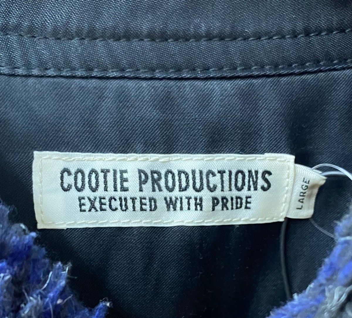クーティー COOTIE オンブレボアチェックCPOジャケット Ombre Boa 