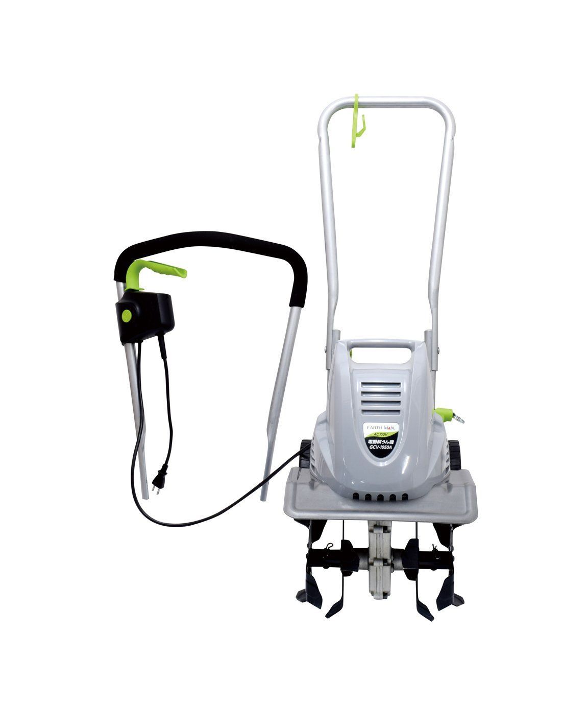 1050 Wハイパワー 電動耕うん機 GCV-1050 A MAN 10 m延長コード付 エンジン始動の手間いらず すぐに使えて静か 家庭菜園 耕運機 EARTH 家庭用 電動耕運機 高儀 Takagi 耕うん機