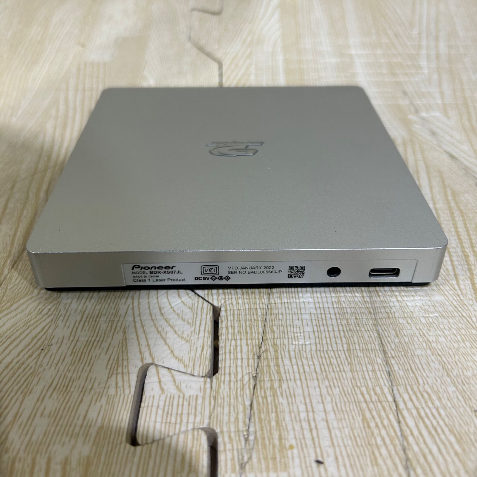 Pioneer パイオニア ブルーレイディスクドライブ BDR-XS07JL シルバー 
