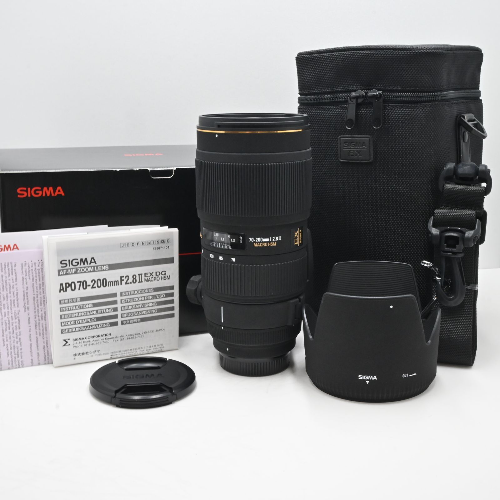 極上品シグマ APO 70-200mm F2.8IIEX DG MACRO HSM ニコン用 - メルカリ
