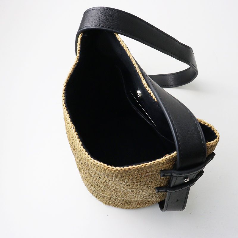 【専用】KURASHI&Trips PUBLISHING ラフィアのショルダー 大人を、軽やかに」ラフィアのショルダーバッグ - 北欧、暮らし