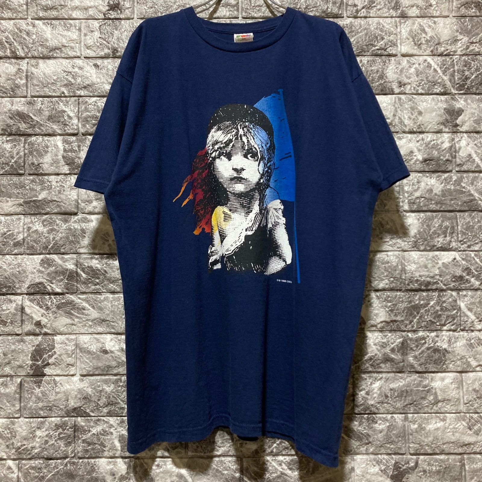Les Miserables Tシャツ レミゼラブル XL ネイビー - メルカリ