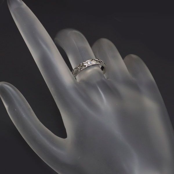 シャネル Pt950 ダイヤモンド リング マトラッセ D1P 49号 - メルカリ 