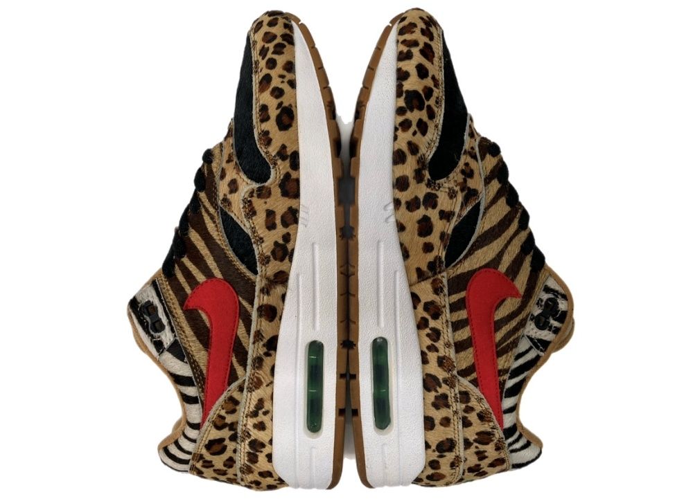 ナイキ NIKE 18年製 × ATMOS アトモス AIR MAX 1 DLX ANIMAL