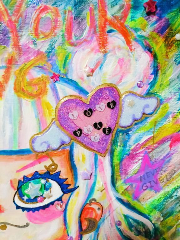 【メッセージアート】★GET YOUR SHINING STAR★ 新作メッセージアート】☆GET YOUR SHINING STAR☆ - メルカリ