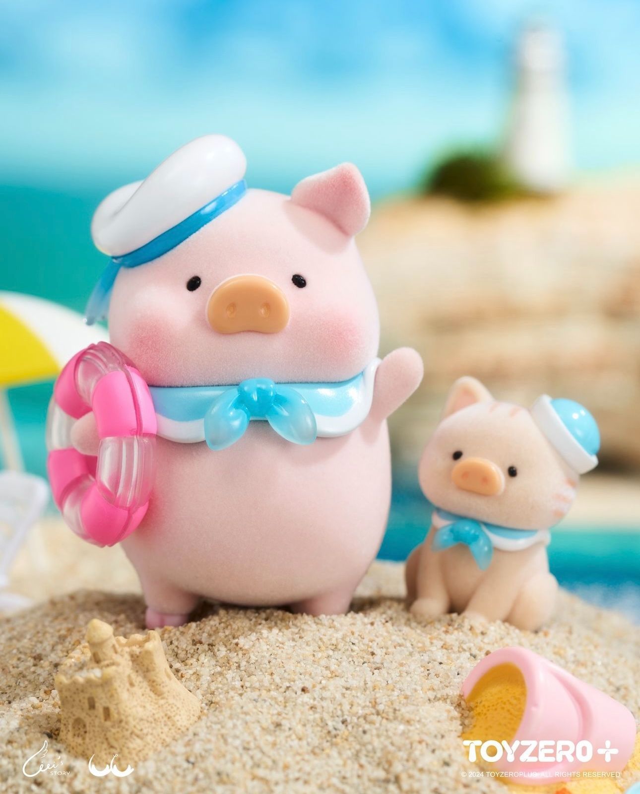 新発売【フィギュア】子豚Lulu lulu the piggy x Cici story's Ocean