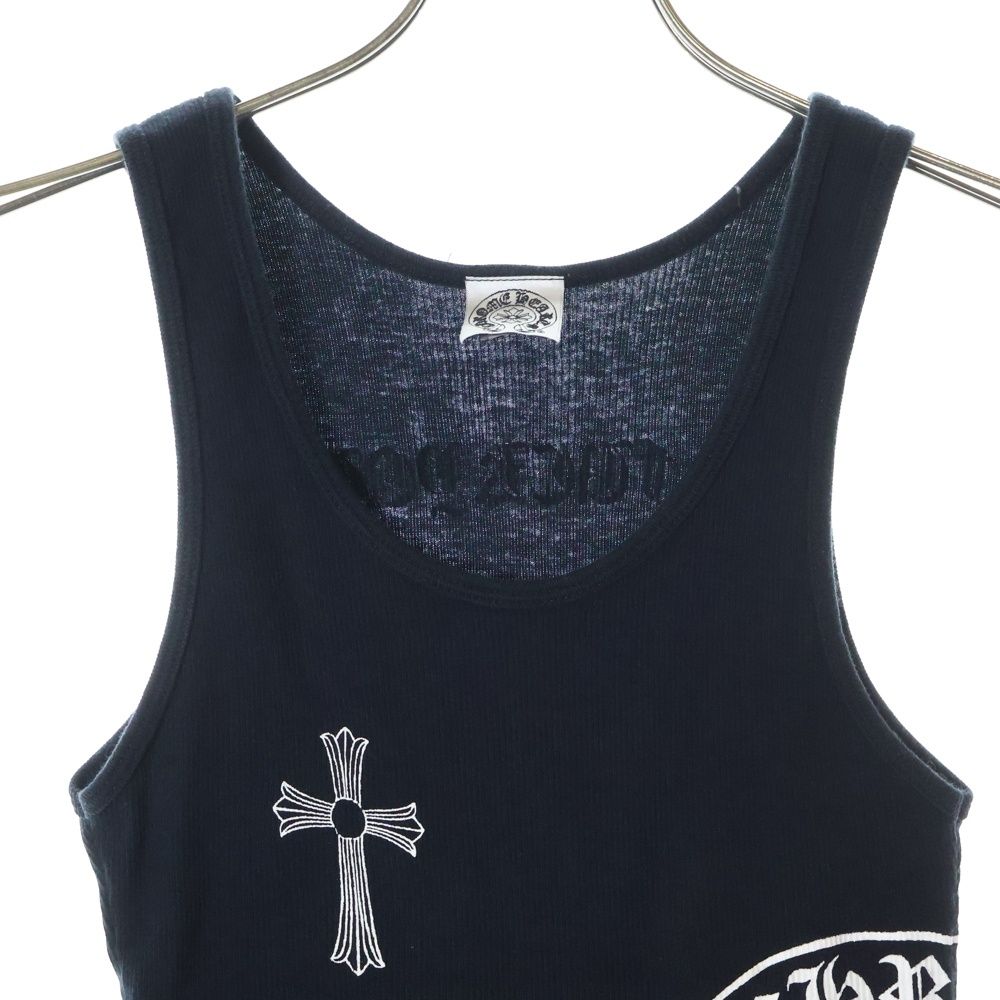 【未使用品】　CHROME HEARTS ブラックノースリーブシャツ　Sサイズ 楽天市場】クロムハーツ ノースリーブの通販