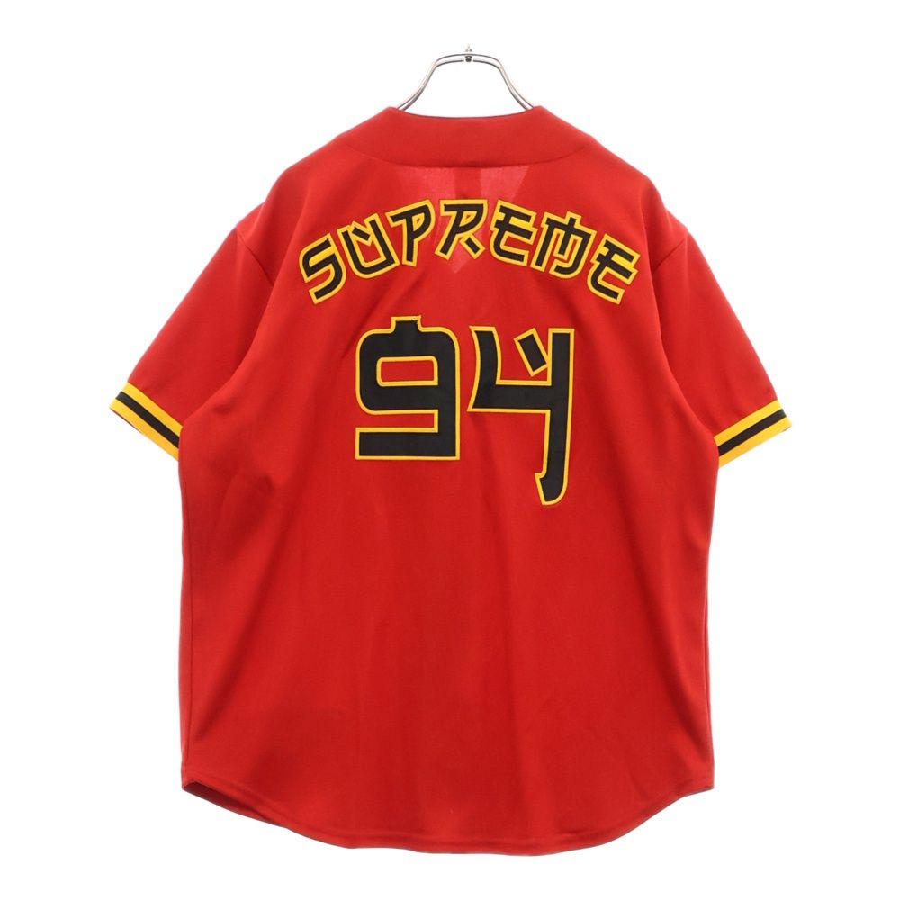 SUPREME (シュプリーム) 19SS Red Rum Baseball Jersey フロント