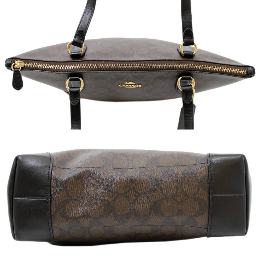 COACH/コーチ シグネチャー ジップトートバッグ ファスナー