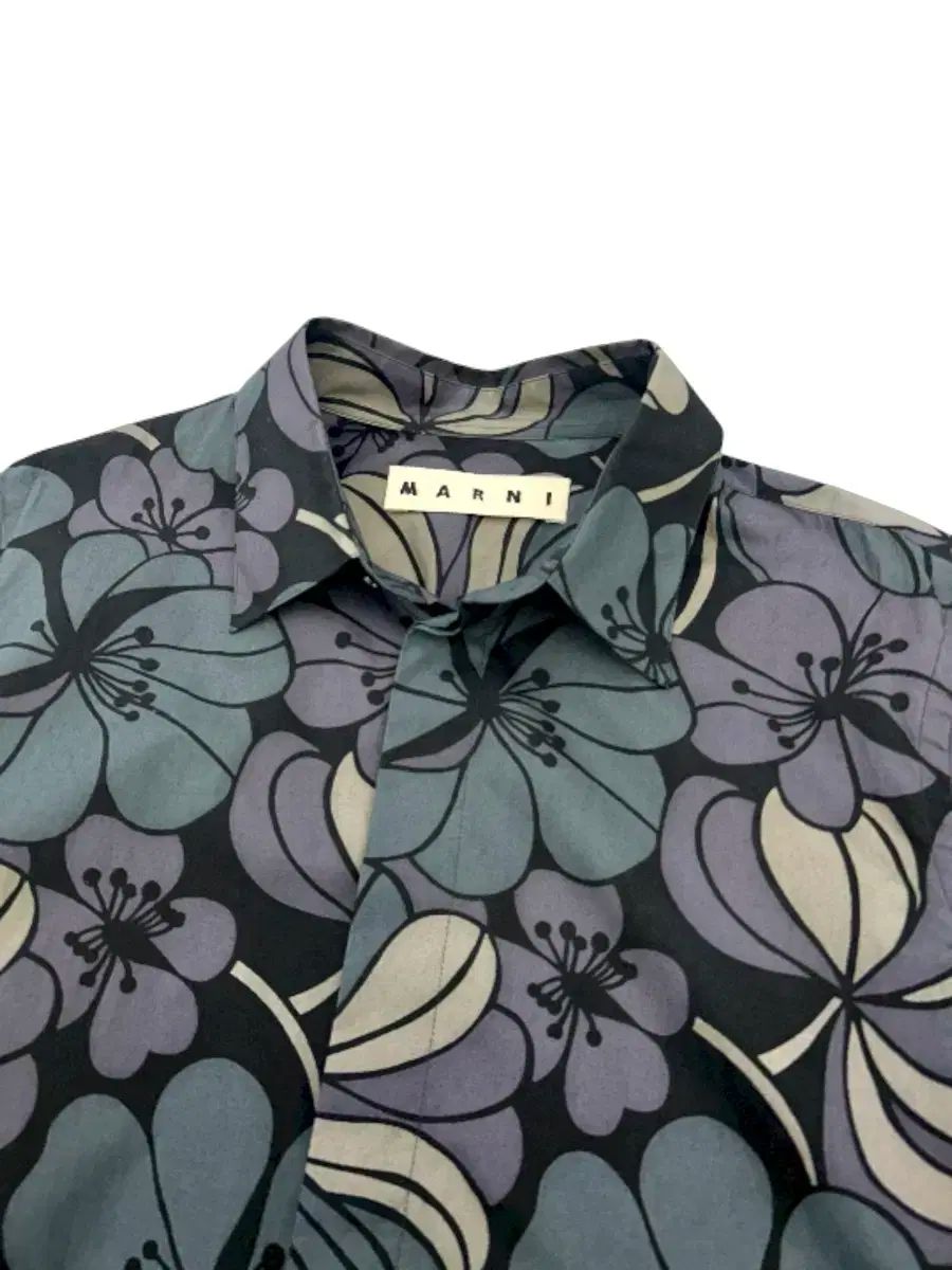 マルニ 2015fw フラワー パータン シャツ WWW_SMP1DAWEKUDUS_SCH_ID