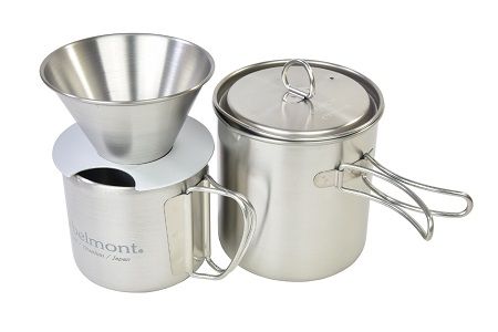 4営業日で発送 ベルモント BM-350 チタンドリッパー＆クッカーセット
