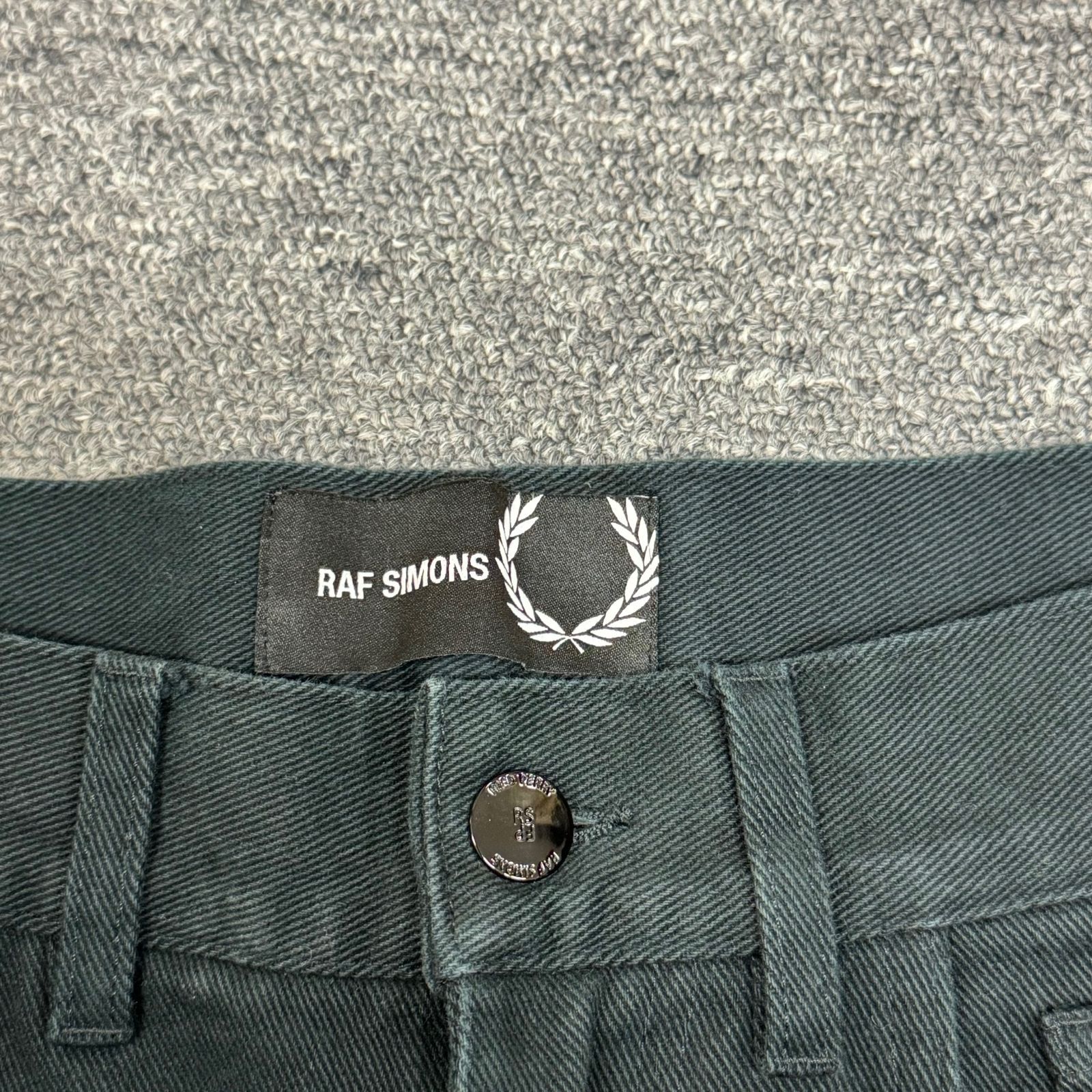 Raf Simons × Fred Perry Raf Straight Leg Trousers コラボ