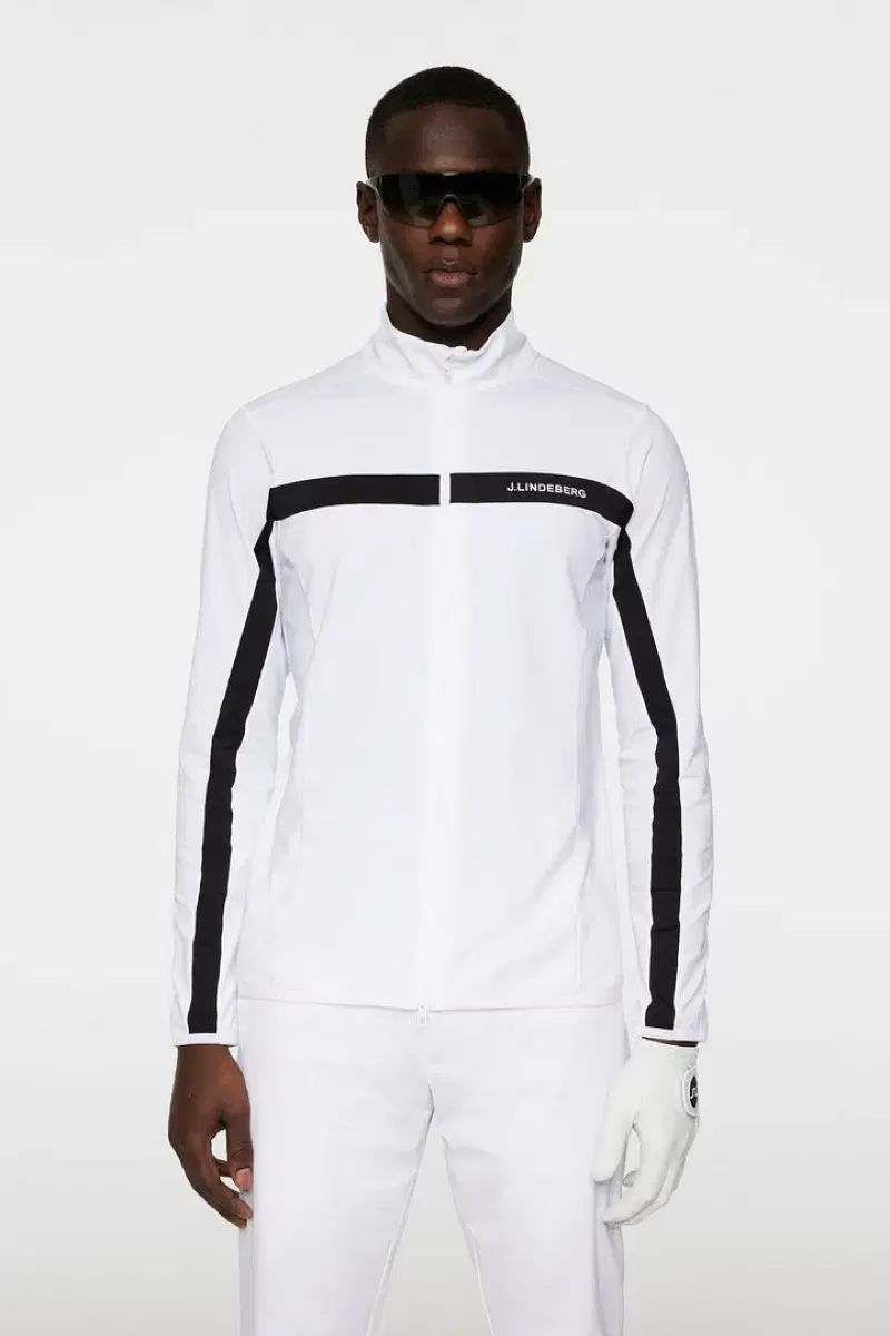 J.LINDEBERG メンズジャケット M ホワイト 新品 J.LINDEBERG(J.リンドバーグ) ホワイト ジャケット L