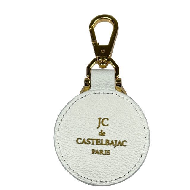 カステルバジャック CASTELBAJAC 3連キーホルダー 077624-1 シロ 