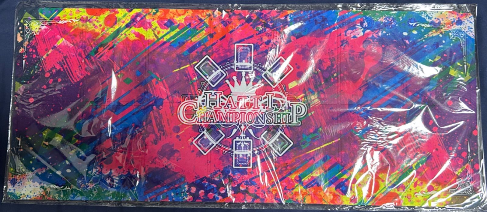 はっちCS プレイマット ガラガラ限定 ペンキカラー 虹ピンク はっちCS