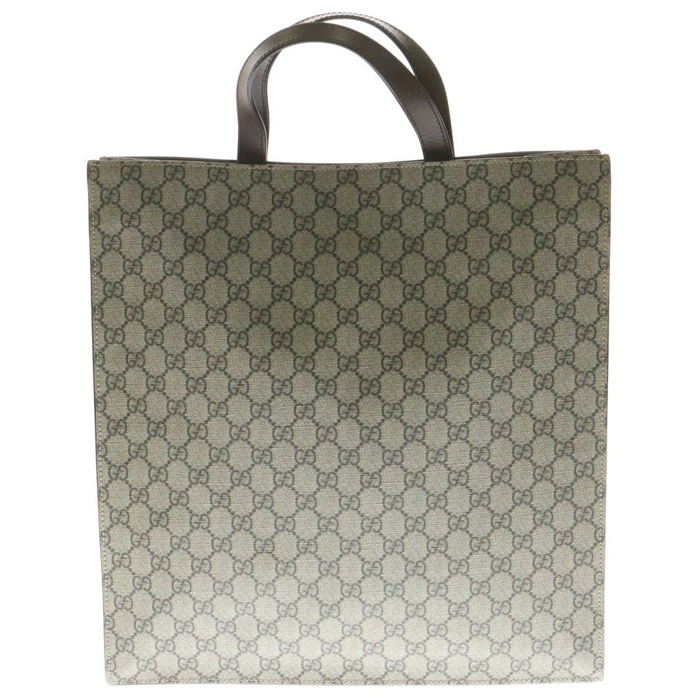 GUCCI (グッチ) クーリエ GGスプリーム トートバッグ エンブロイ