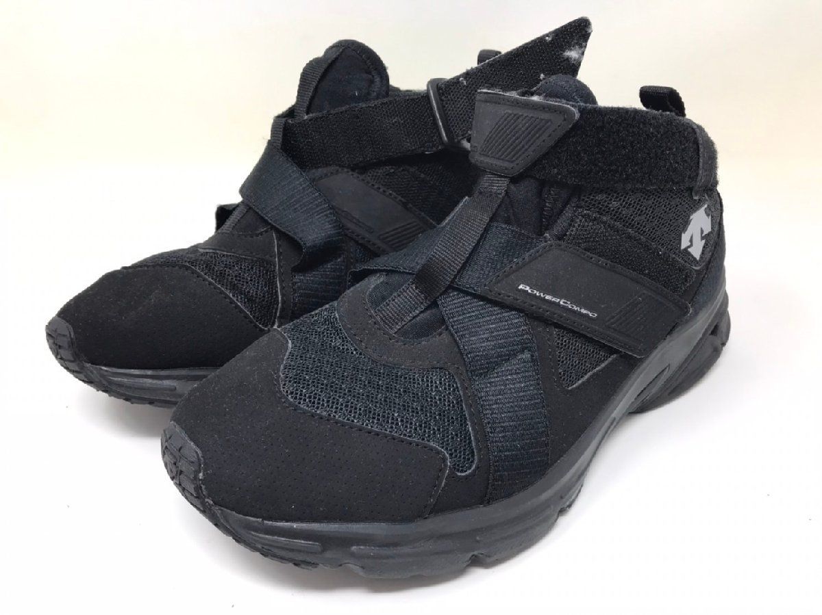 ◇DESCENTE デサント DTS-910BK トレーニングシューズ