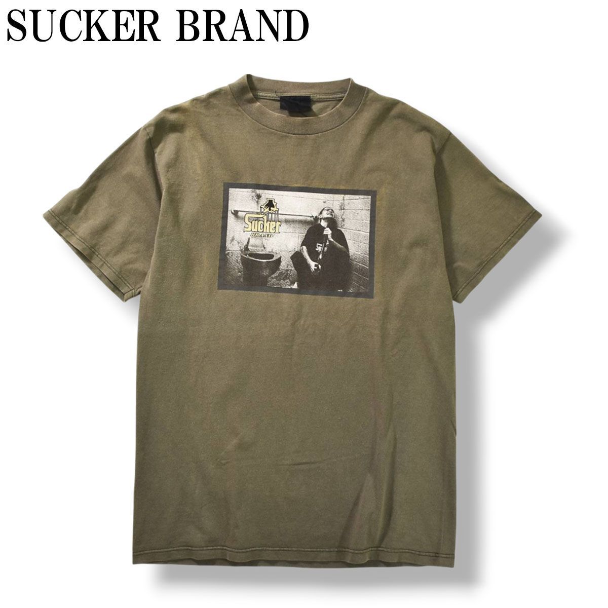 入手困難】 90sヴィンテージ サッカー ブランド SUCKER BRAND 半袖 