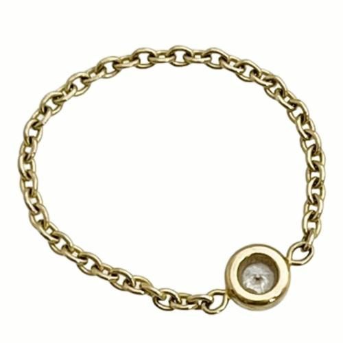 Christian Dior ディオール リング ミミウィ K18WG 約8号 Christian Dior クリスチャン・ディオール リング 指輪 ミミウィ