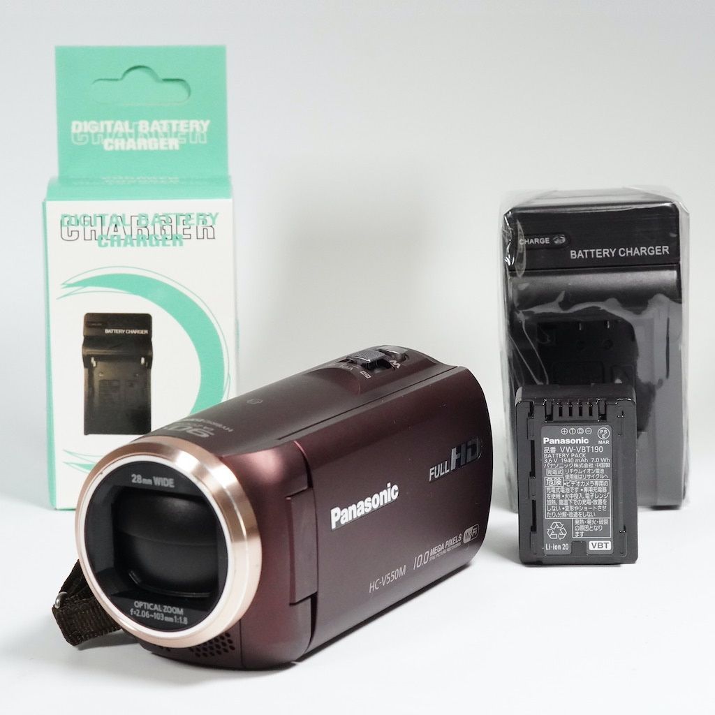 Panasonic HC-V550M-T ビデオカメラ 2785 パナソニック HC-V550M-T