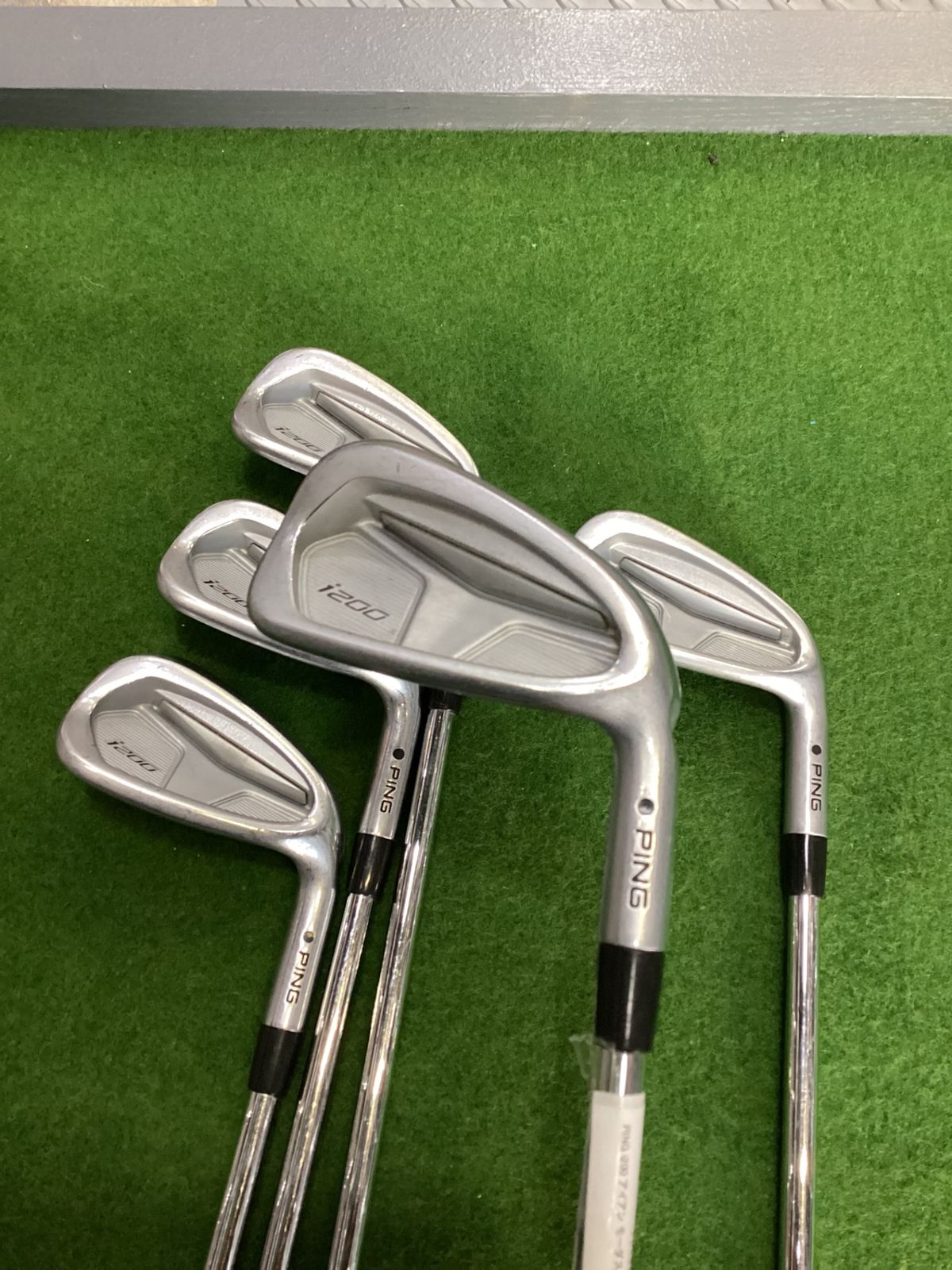 ピンi200 モーダス105 sアイアンセット 6本グリーン