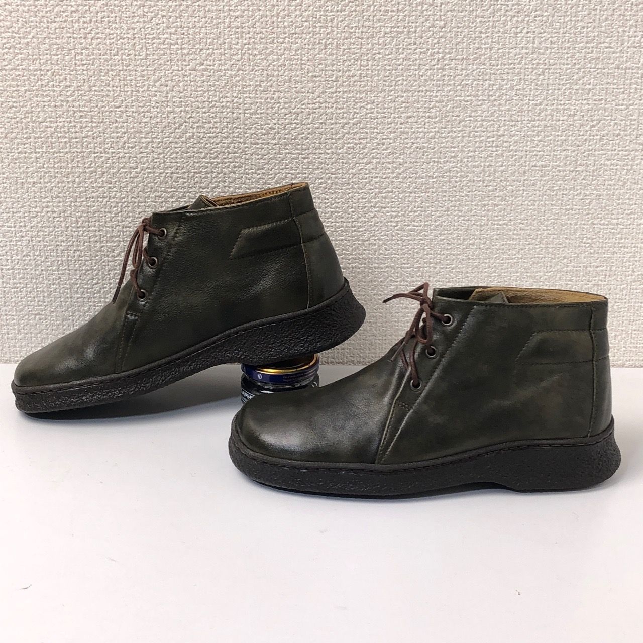 カンペール ショートブーツ スクエアトゥ WWW_SMP1DAWEKUDUS_SCH_ID