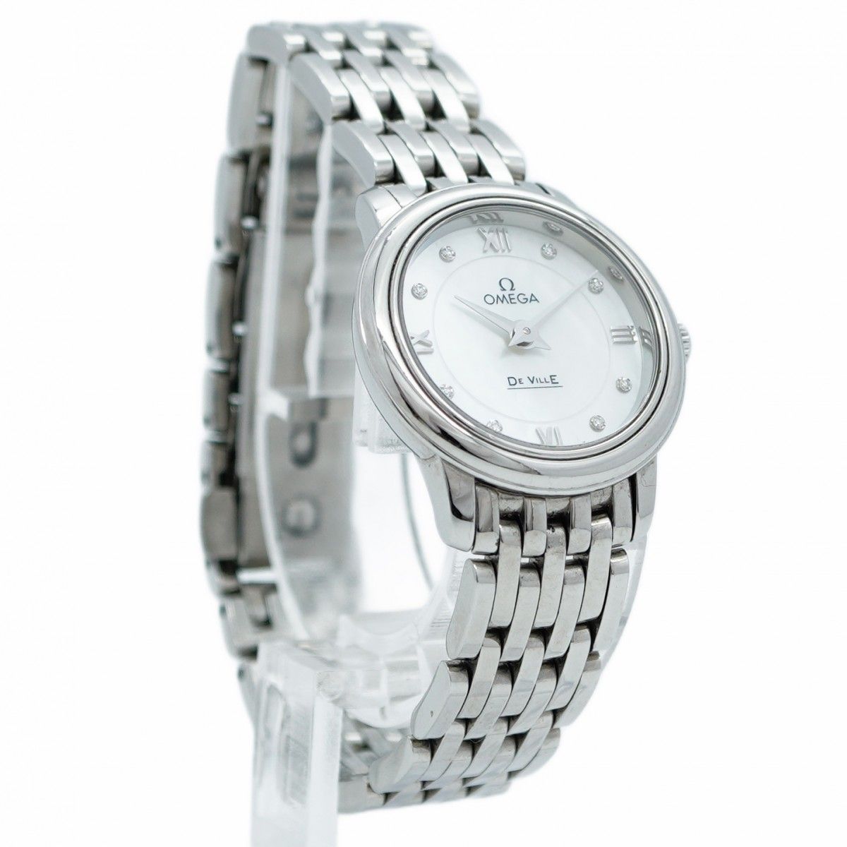 白文字盤 腕時計