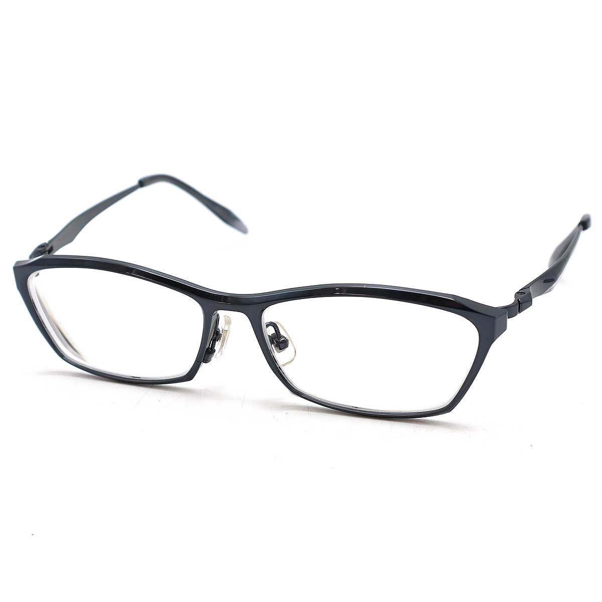 金子眼鏡 SPIVVY スピビー SP-1218 ブロックチタンアイウェア ブラック