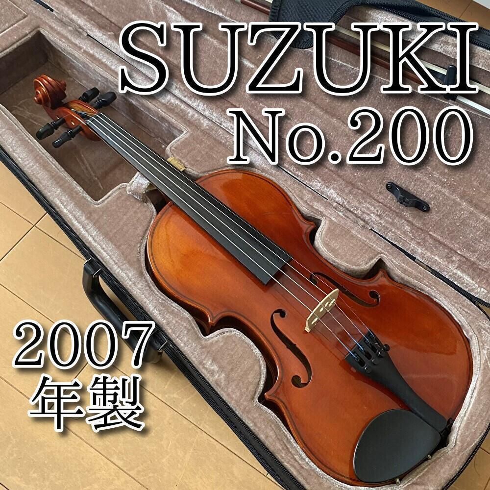 格安 SUZUKI バイオリン No.200 4/4 2007年 入門 4点セ - メルカリ