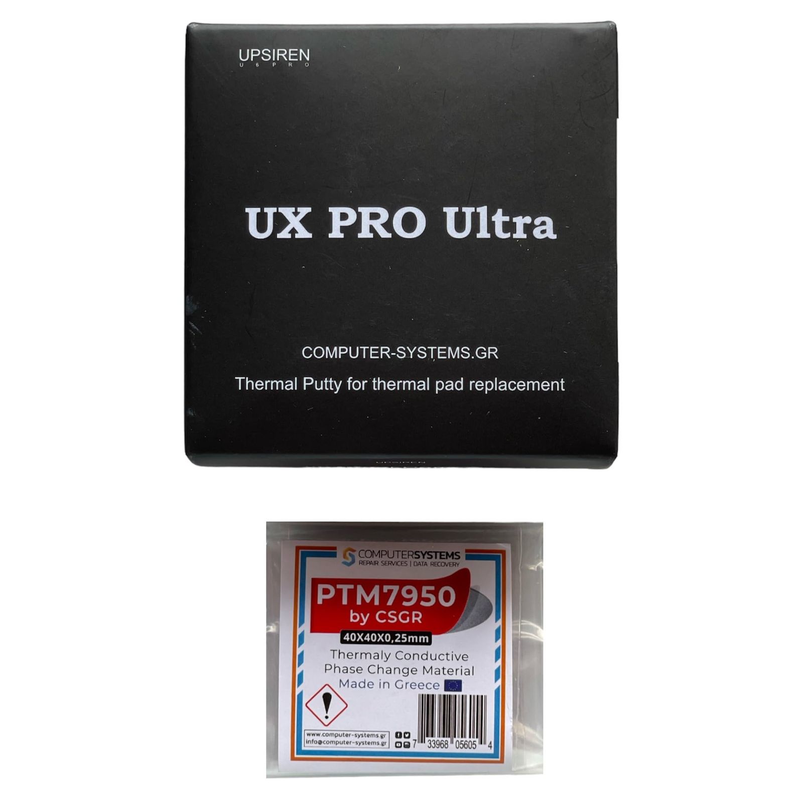 CSGRによるPTM7950 - UPSIREN UX PRO 20gセット ? CPUとGPU用の究 のサーマルソリューション