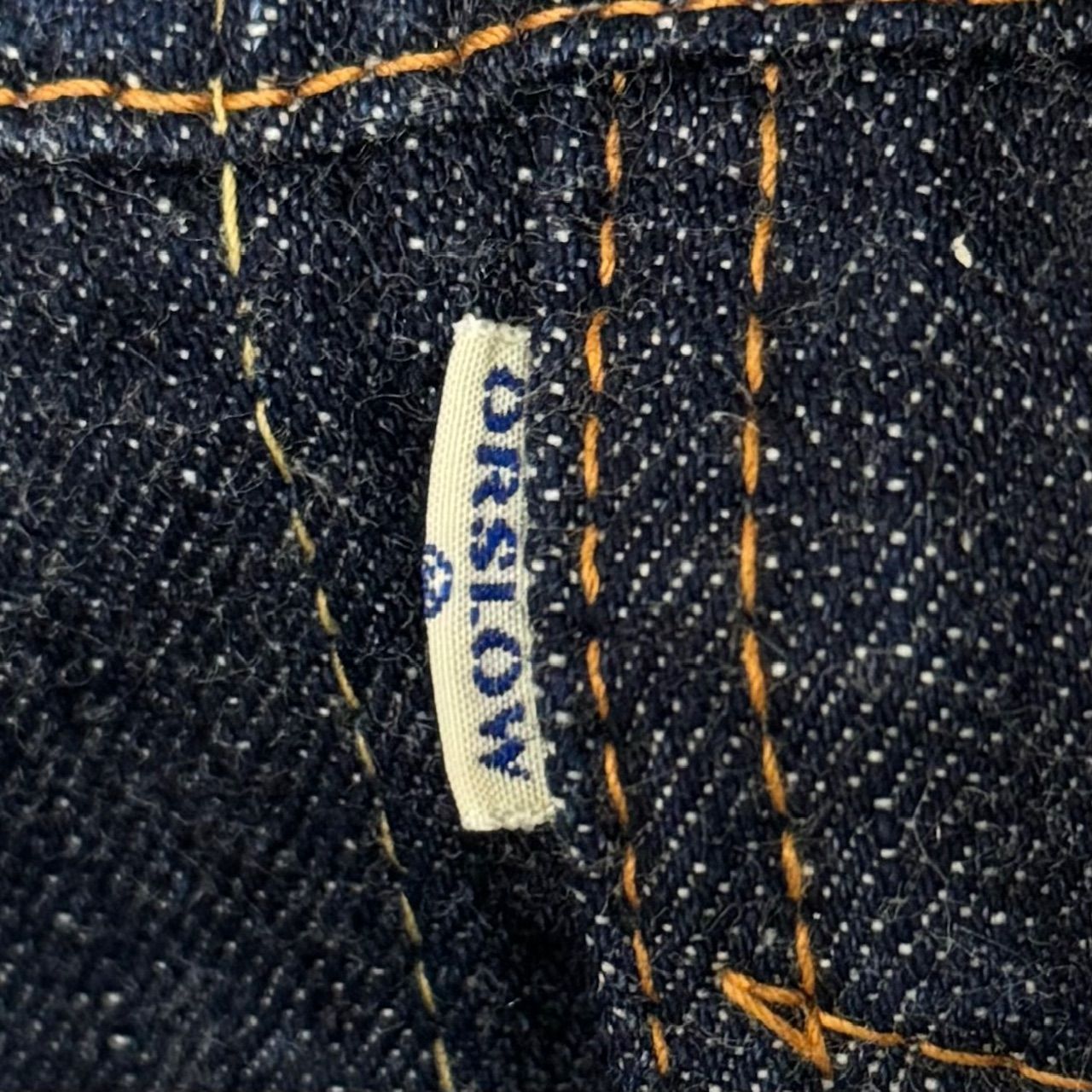 orSlow 3rd type 60's DENIM JACKET ワンウォッシュ デニムジャケット