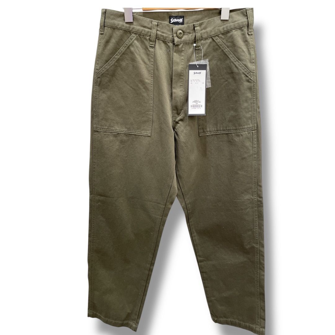 Schott ショット ベイカーパンツ ロングパンツ オリーブ ミリタリー 軍 