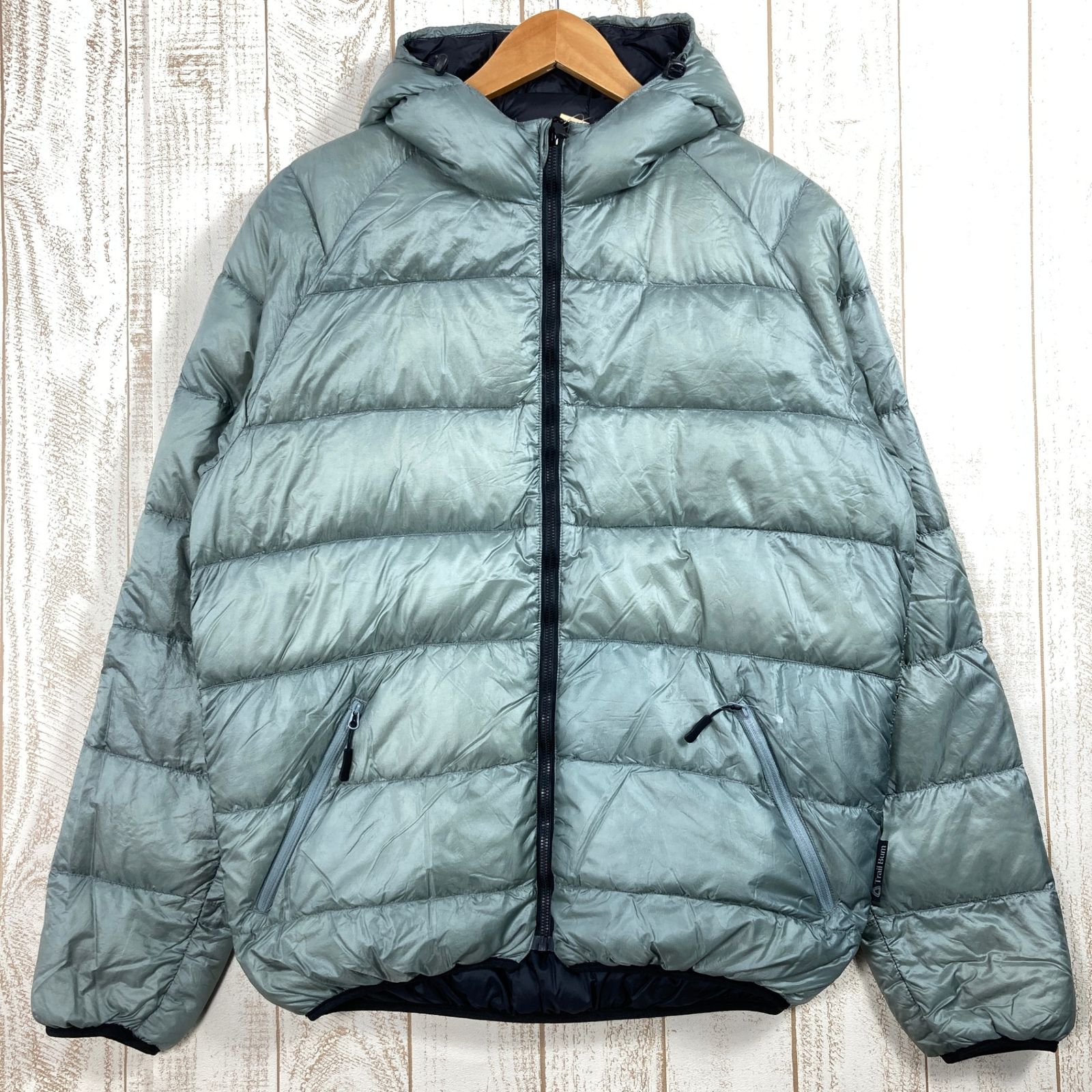 Men s M グレー系 Trail Bum トレイルバム ノット バッド ダウン フーディ NOT BAD DOWN HOODIE ナンガ コラボ ダウン スリーピングシステム 寝袋 ダウンシュラフ z00050317 ダウ