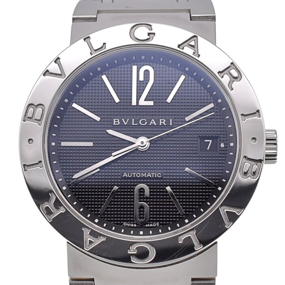 ブルガリ BVLGARI BB38SS AUTO ブルガリブルガリ デイト 自動巻き メンズ 箱 保証書付き H 139619