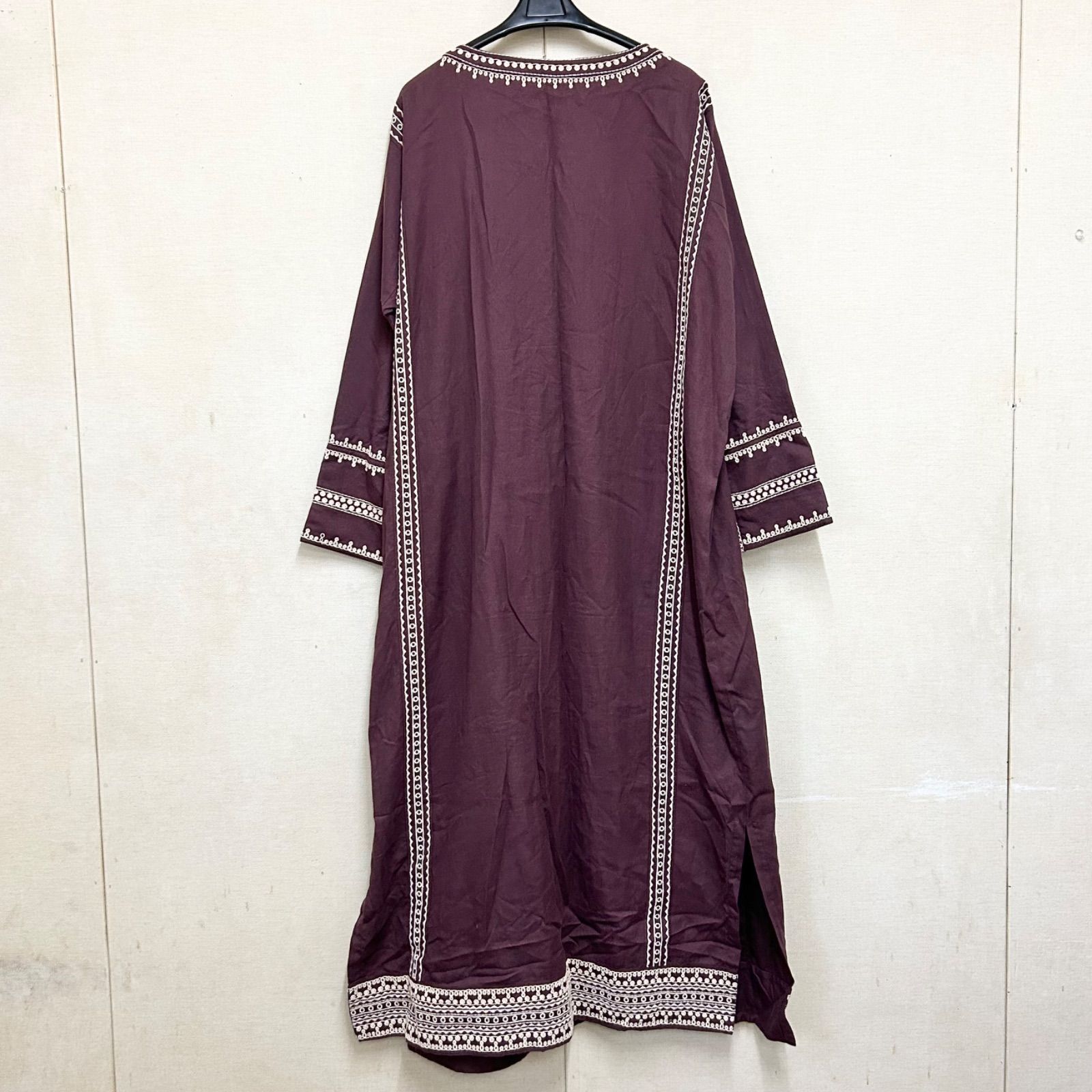 z837 FREADA フリーダ ワンピース ボヘミアン エスニック 刺繍