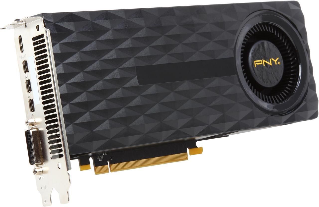 PNY Gece GTX 970 4GB GDDR5 PCI 3.0 x16 SLI 対応ビデオ カード