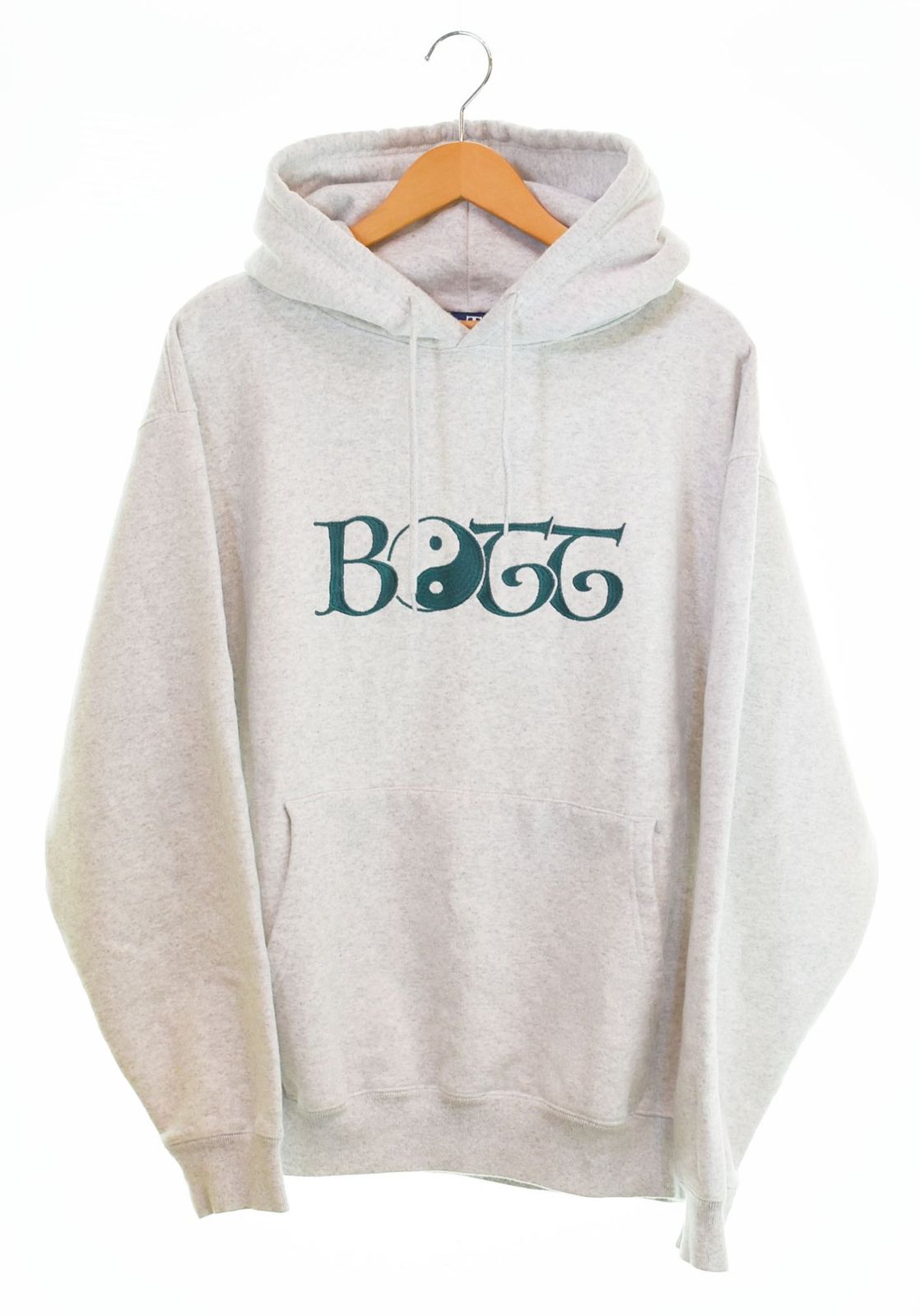ボット BoTT 23AW 2Y HOODIE コットンフーディー 刺繍ロゴ 233BoTT18 パーカ グレー LLサイズ 103MT-2416