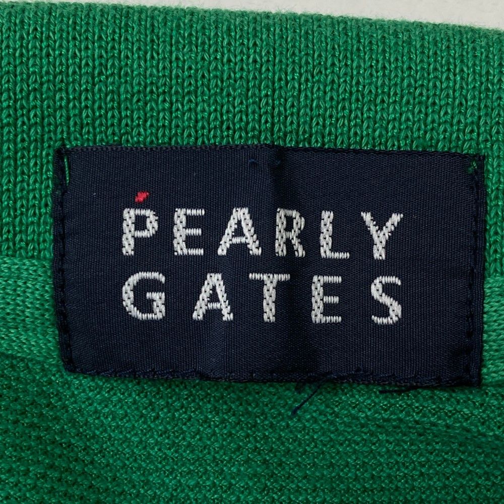 サイズ：0 PEARLY GATES パーリーゲイツ ノースリーブポロシャツ
