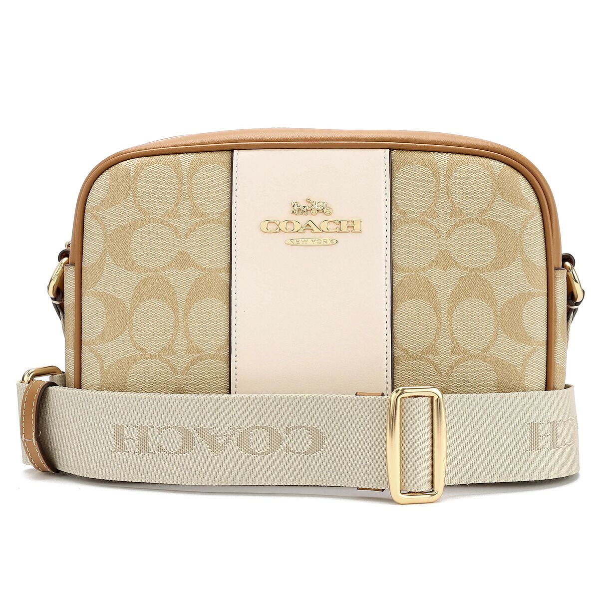 新品 コーチ COACH ショルダーバッグ ジェイミー カメラ バッグ ライトカーキ/チョークライトサドル 新品 コーチ COACH ショルダーバッグ ジェイミー カメラ バッグ ライト