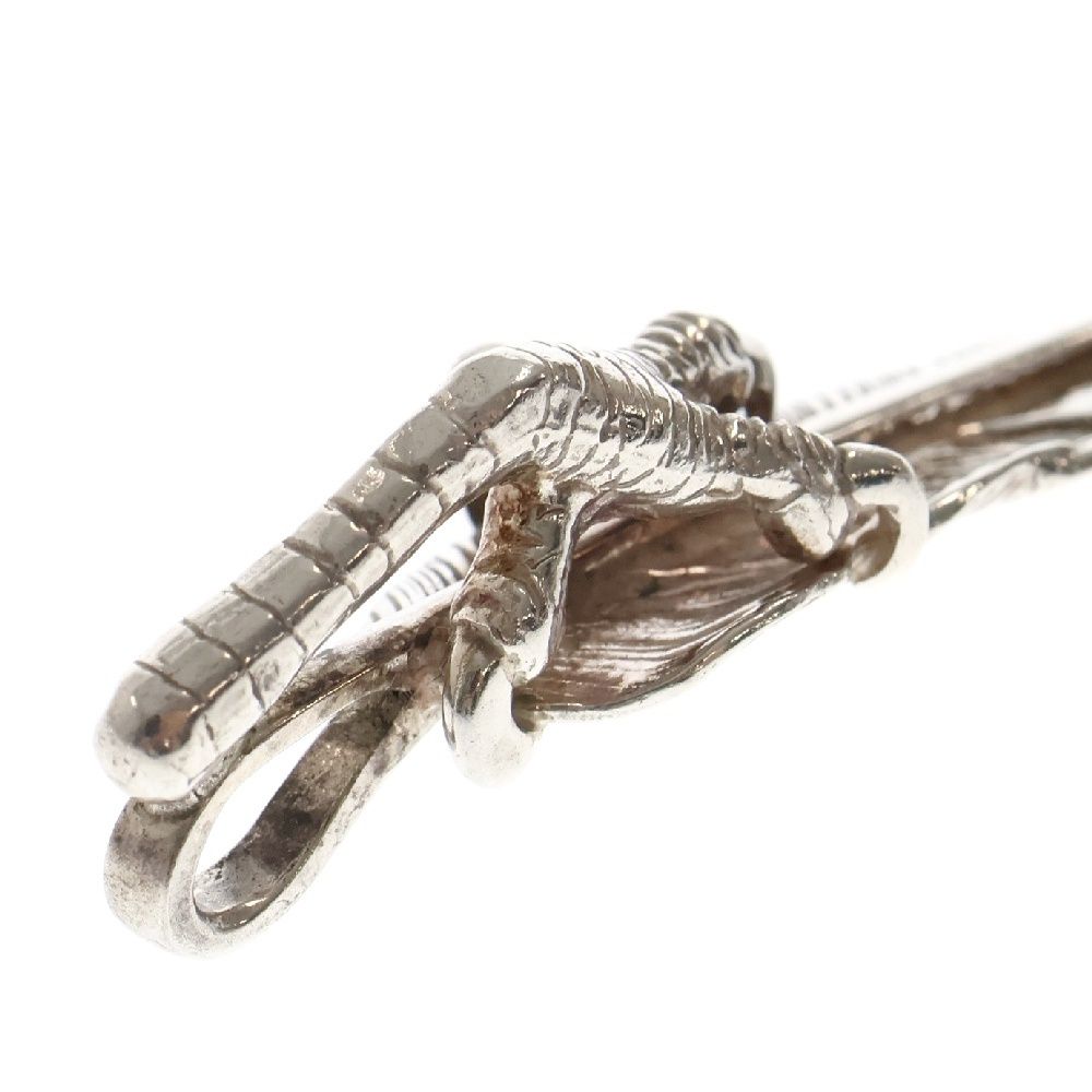 goro's ゴローズ 銀爪メタル付き特大フェザー 右向き ペンダントトップ