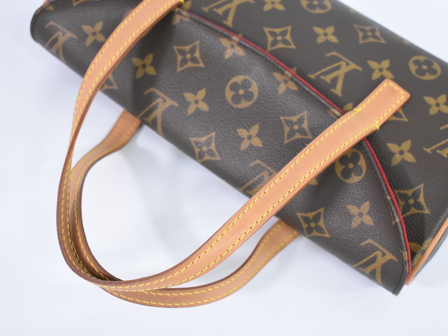 本物 ルイヴィトン LOUIS VUITTON LV ソナチネ モノグラム  