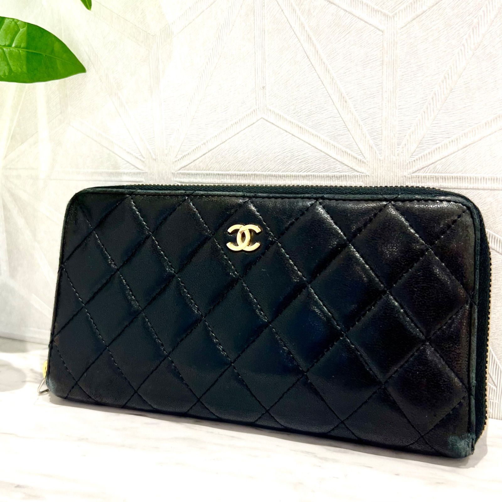 ⭐︎CHANEL シャネル マトラッセ ココマーク ゴールド金具 長財布 