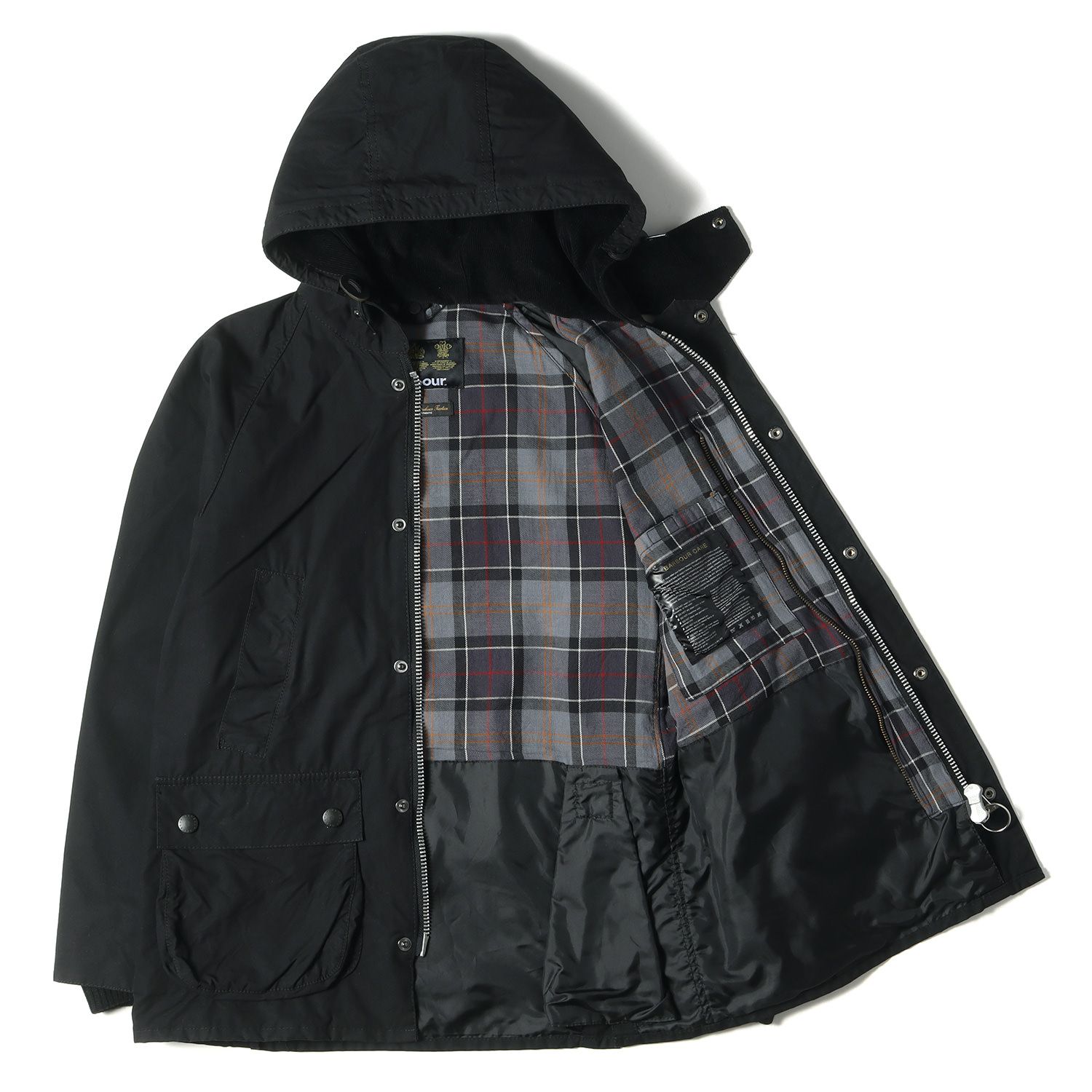 ジャケット・アウター Barbour BEDALE 36 BARBOUR バブアー ジャケット サイズ:36 フード付き オイルド