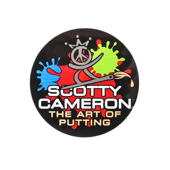 スコッティキャメロンクラウンステッカー浜松シーサイドギャラリー限定品３枚セット golfaholics_ac4