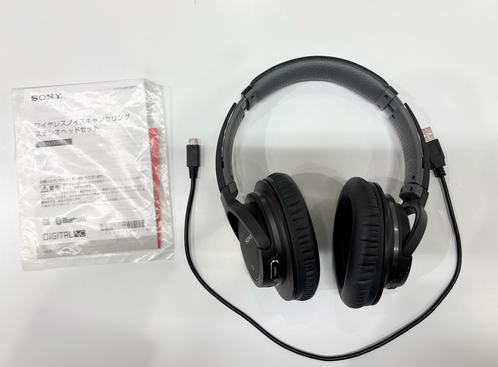 SONY ワイヤレスノイズキャンセリングステレオヘッドホン MDR-ZX770BN