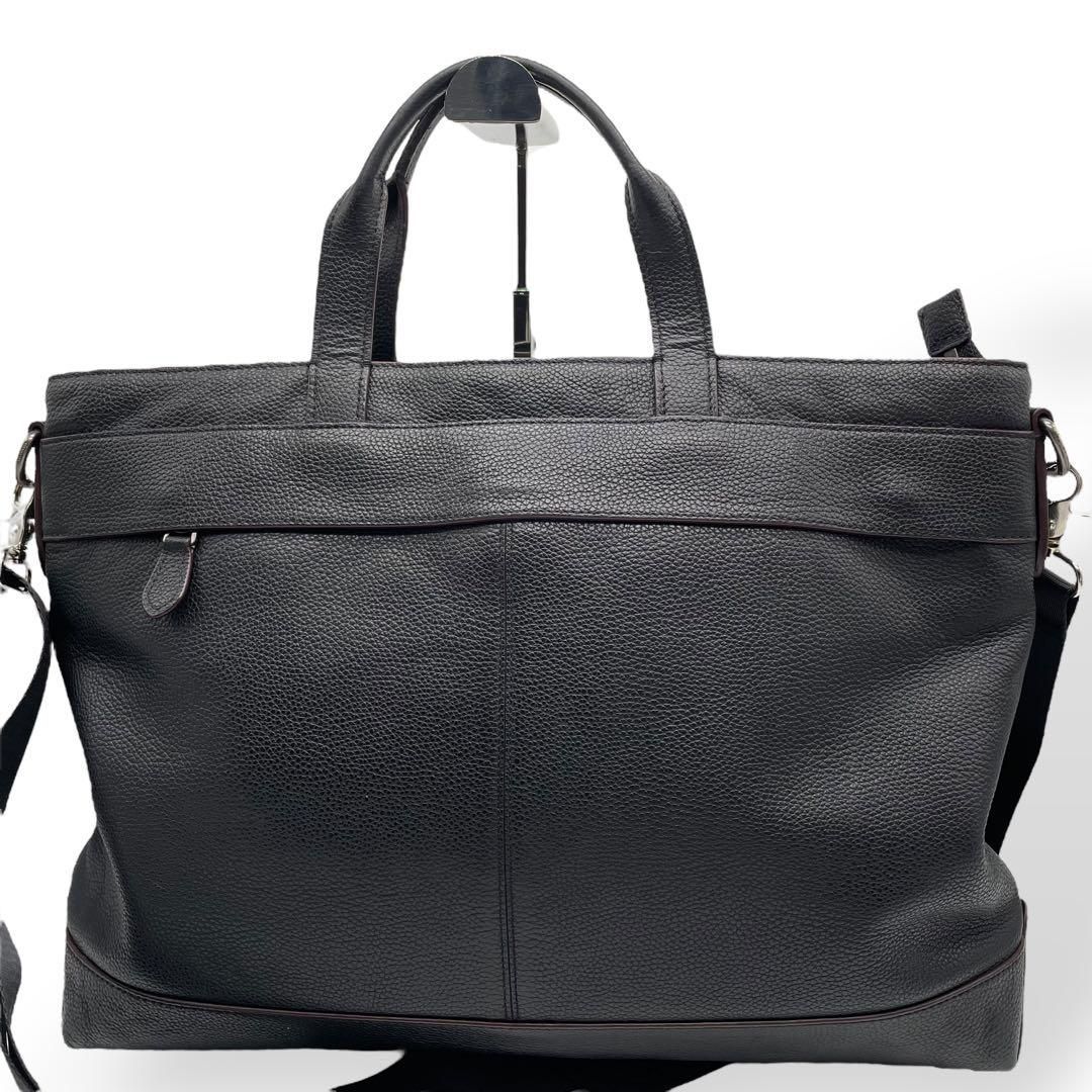 343✨極美品✨コーチ ビジネスバッグ 2way サフィアーノレザー ブラック 343✨極美品✨コーチ ビジネスバッグ 2way サフィアーノレザー