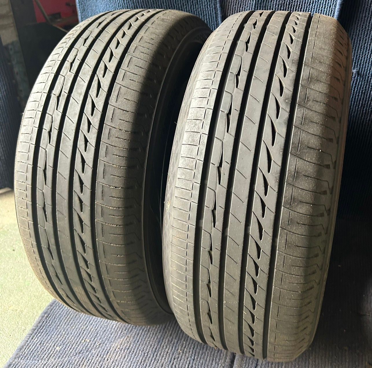 造 溝7～7.5分山 BRIDGESTONE REGNO GR-X2 2本 225 55R16 ASP3231