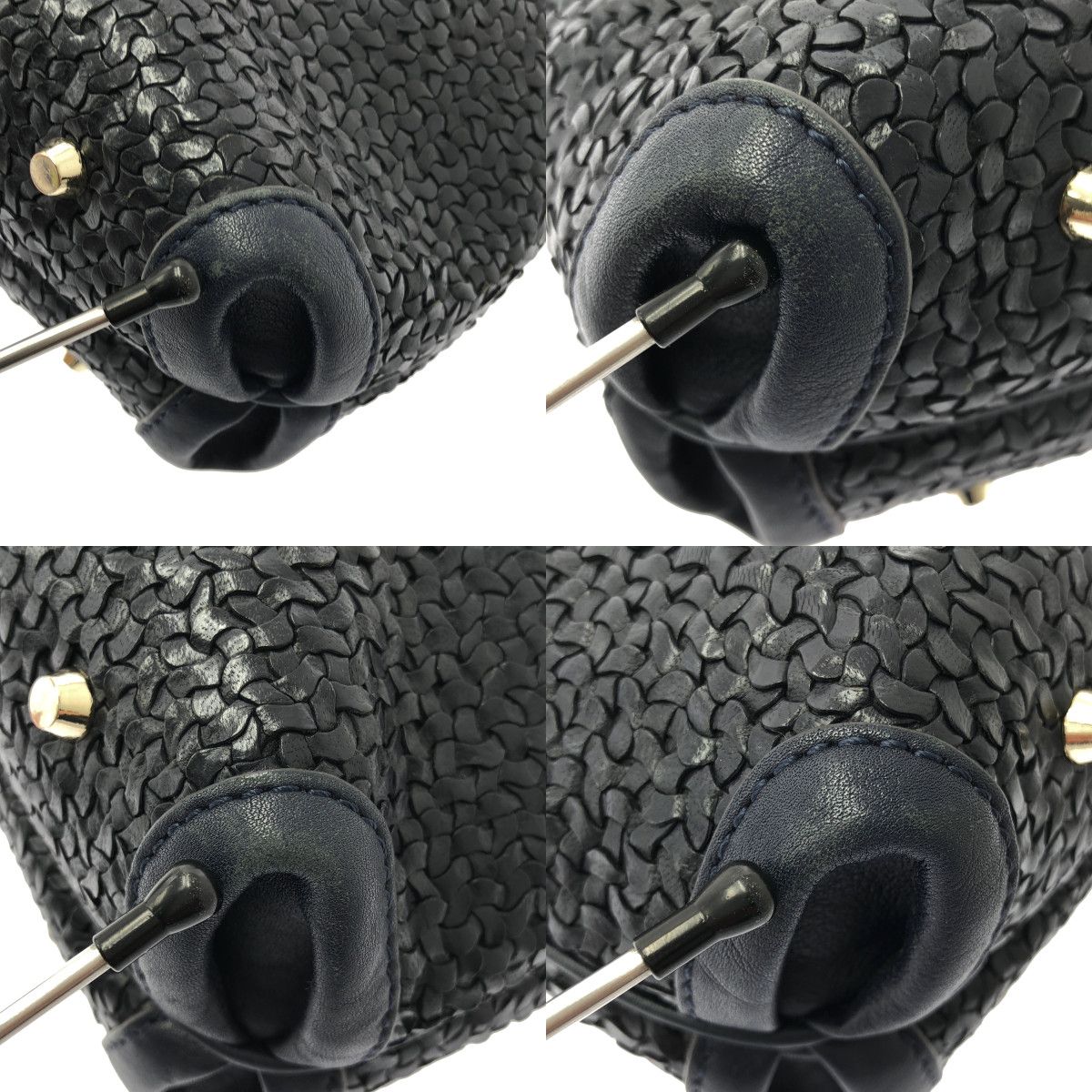 ショルダー付き レザー